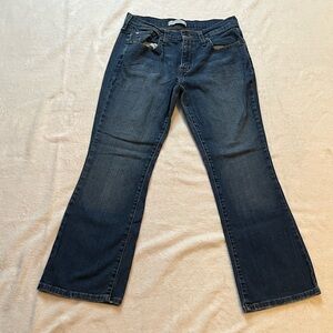 Levi’s boot cut blue jeans